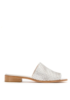 Sarah Chofakian leather sandals - Grey