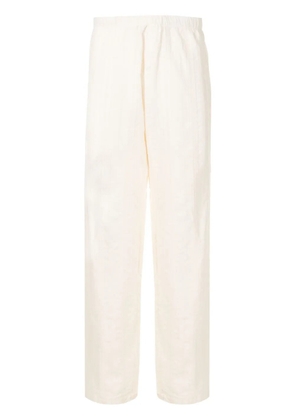 Amir Slama striped straight-leg trousers - Neutrals