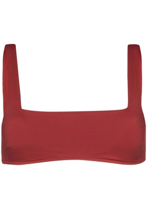 BONDI BORN Aria bikini top - Red