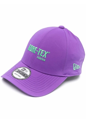NEW ERA CAP slogan-embroidered cap - Purple