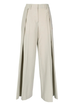 Off-White side-pleat panelled trousers - Neutrals