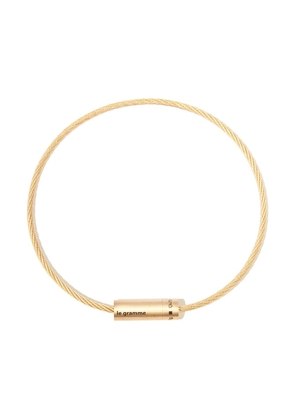 Le Gramme 18kt yellow gold Cable 11g bracelet