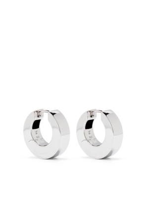 Tom Wood small Arch hoop earrings - Silver