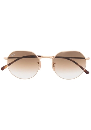 Ray-Ban Jack gradient-lense sunglasses - Gold