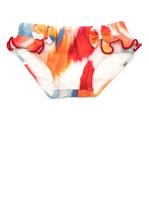 Lenny Niemeyer tie-dye print bikini bottoms - Orange
