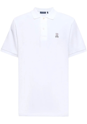 Psycho Bunny appliqué polo shirt - White
