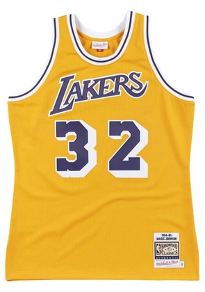 Mitchell & Ness 'NBA LA Lakers 84 Magic Johnson' authentic home jersey - Yellow