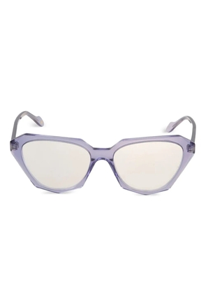 Kador Katrin geometric-frame glasses - Purple