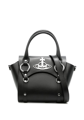 Vivienne Westwood Betty Orb-plaque mini bag - Black