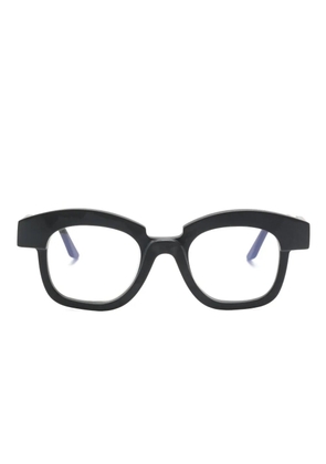 Kuboraum Maske K40 geometric-frame glasses - Black
