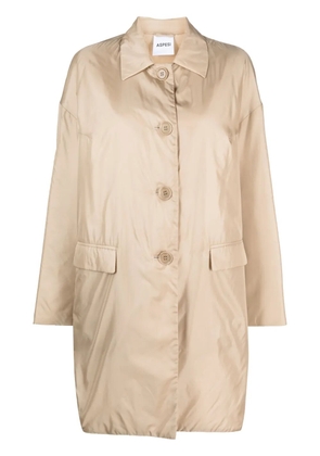 ASPESI padded parka coat - Neutrals