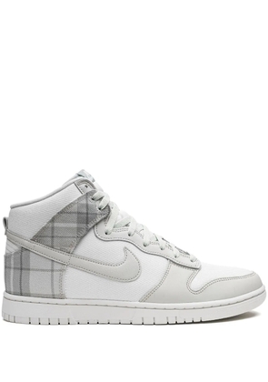 Nike Dunk High 'Plaid - Summit White' sneakers - Grey