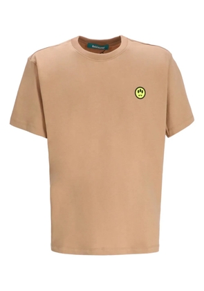 BARROW logo-print cotton T-shirt - Brown