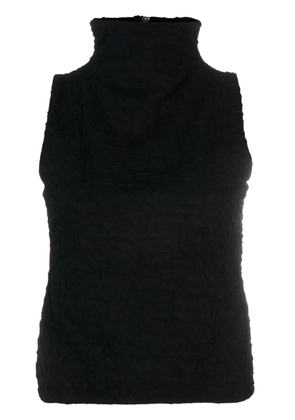 Thom Krom crinkled-finish tank top - Black