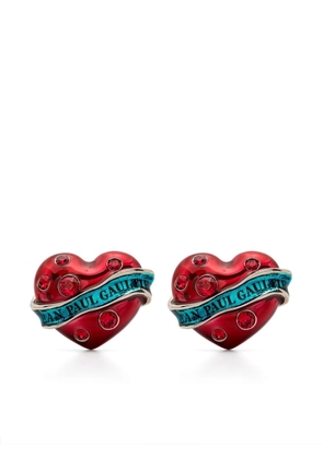 Jean Paul Gaultier The Big Heart earrings - Silver