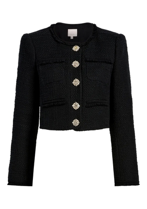 Cinq A Sept Linda tweed jacket - Black
