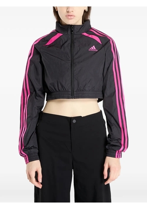 adidas Teamgeist Adicolor zip-up cropped track jacket - Black