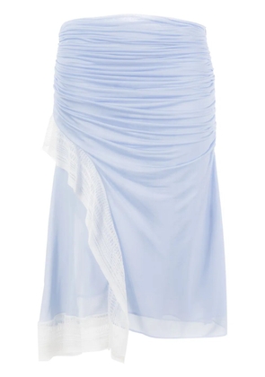 Christopher Esber Disender Duo midi skirt - Blue