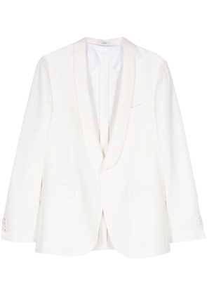 Boglioli single-breasted virgin wool blazer - White