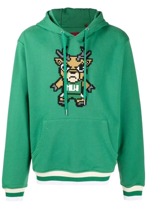 Mostly Heard Rarely Seen 8-Bit Milwaukee graphic hoodie - Green