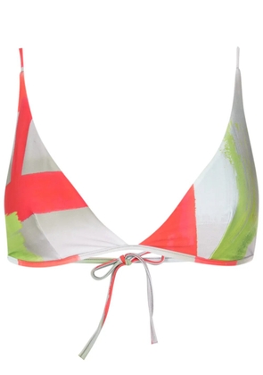 Lenny Niemeyer Canvas triangle-cup bikini top - Multicolour