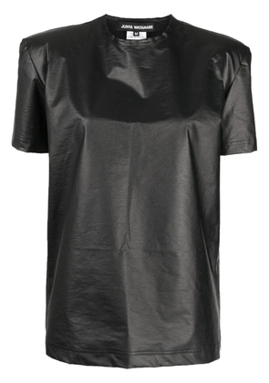 Junya Watanabe metallic short-sleeve T-shirt - Black
