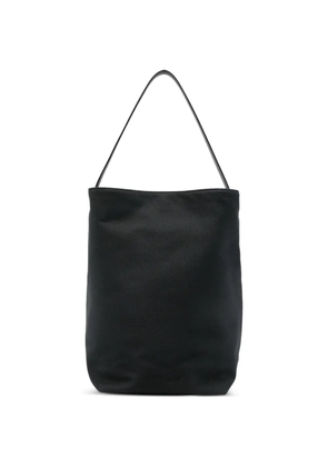 The Row large N/S Park bucket bag - Black