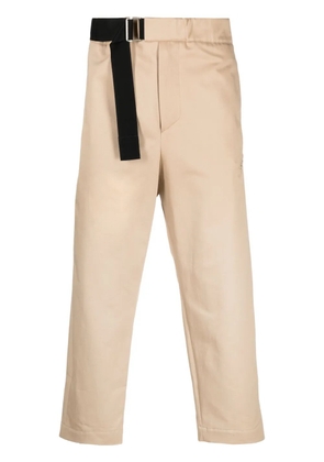 OAMC side buckle-fastening trousers - Brown