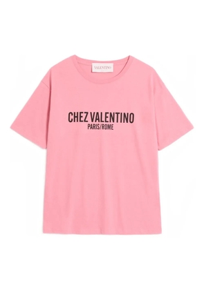 Valentino Garavani Chez-print T-shirt - Pink