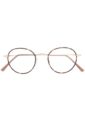 Epos Agelao round-frame glasses - Gold
