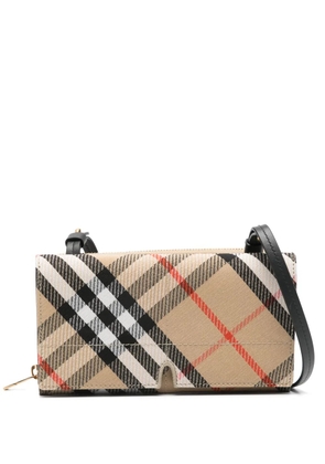 Burberry Snip clutch bag - Neutrals