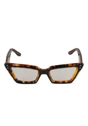 Kador Alexandra tortoiseshell cat-eye glasses - Brown