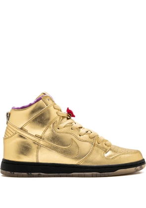 Nike x Humidity SB Dunk High QS 'Trumpet' sneakers - Gold