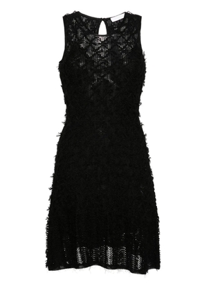Chloé frayed mini dress - Black