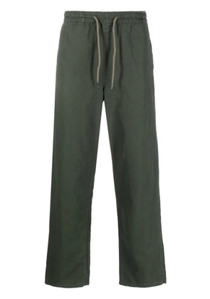 A.P.C. drawstring cotton track pants - Green