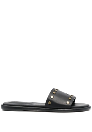 ISABEL MARANT Vikee stud-embellished slides - Black