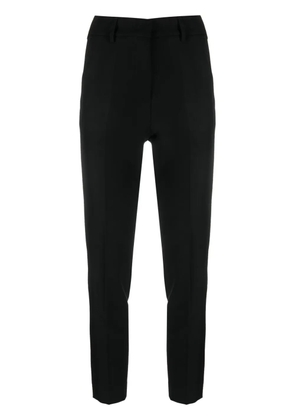 Blanca Vita mid-rise cropped trousers - Black