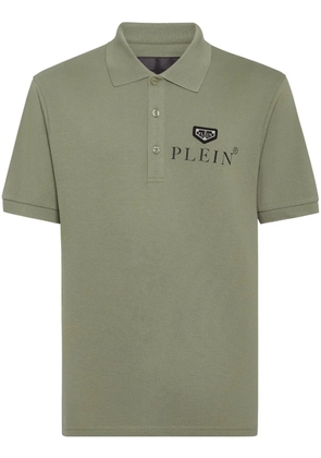 Philipp Plein Iconic Plein short-sleeve polo shirt - Green