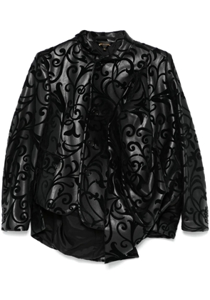 Comme Des Garçons asymmetric blazer - Black