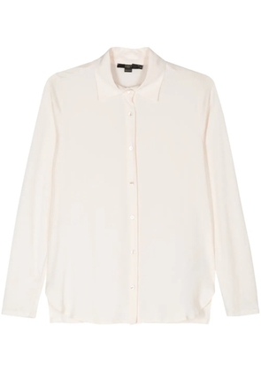 Seventy long-sleeve panelled shirt - Neutrals