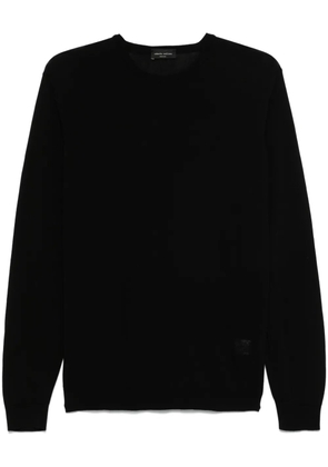 Roberto Collina crew-neck sweater - Black