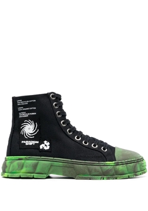 Virón camouflage-print sole sneakers - Black