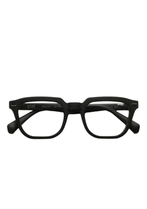 Gast square-frame glasses - Black