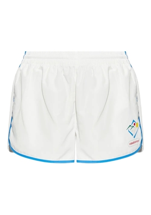 Casablanca Casa Sportif windbreaker shorts - White