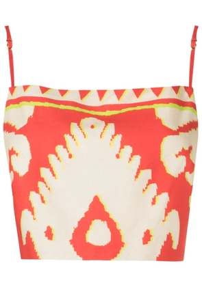 Lenny Niemeyer Turquia sleeveless crop top - Red