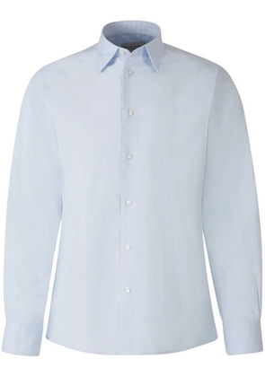 Officine Generale plain cotton shirt - Blue