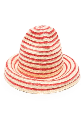 Cult Gaia Magda straw bucket hat - Neutrals