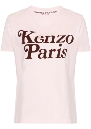Kenzo x Verdy logo-print cotton T-shirt - Pink