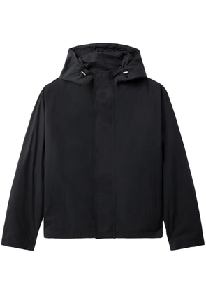 Jil Sander Hooded long sleeve jacket - Black