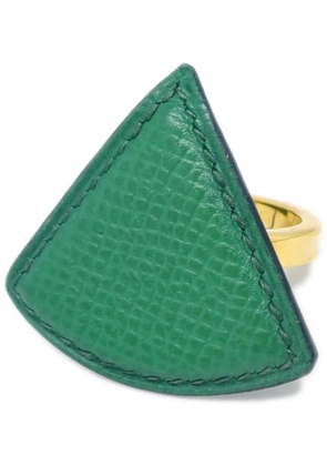 Hermès Pre-Owned 1990-2000s triangle scarf ring - Gold